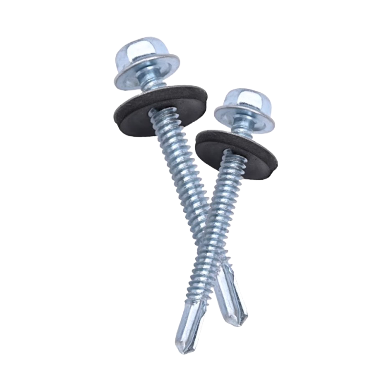 Wkręty samowiercące z łbem sześciokątnym i podkładką Wkręty samowiercące z łbem sześciokątnym i podkładką